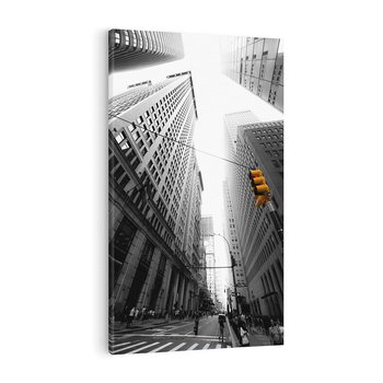 Obraz na płótnie 50x70 - Miejskie Wieże - miasto, wieżowce