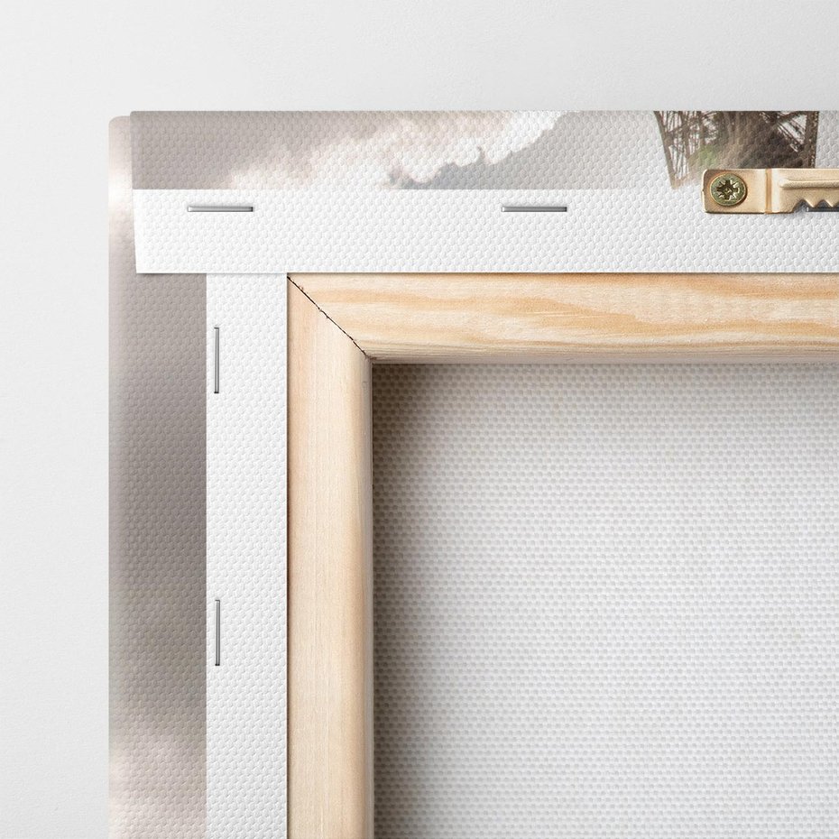 Obraz na płótnie 80x120 - Magia Wieży Eiffla - wieża, Eiffla