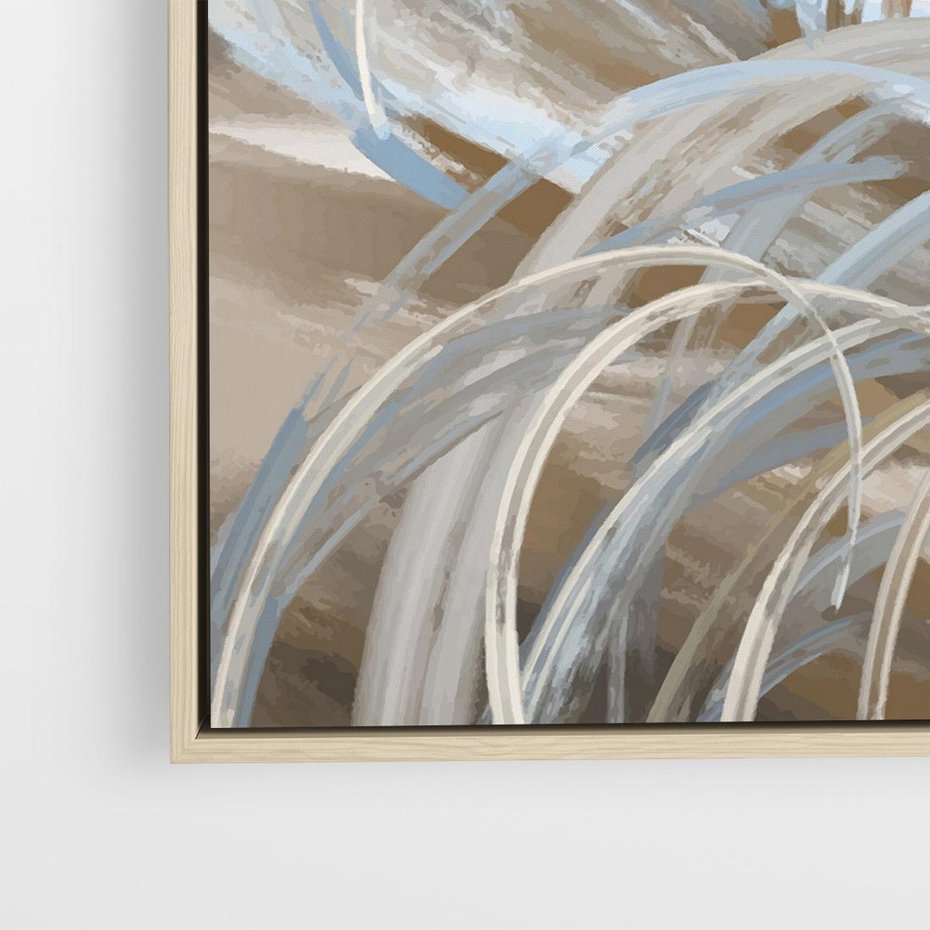 Obraz w ramie 80x80 - Zaklęty Wschód - akwarela, obraz - rama drewno