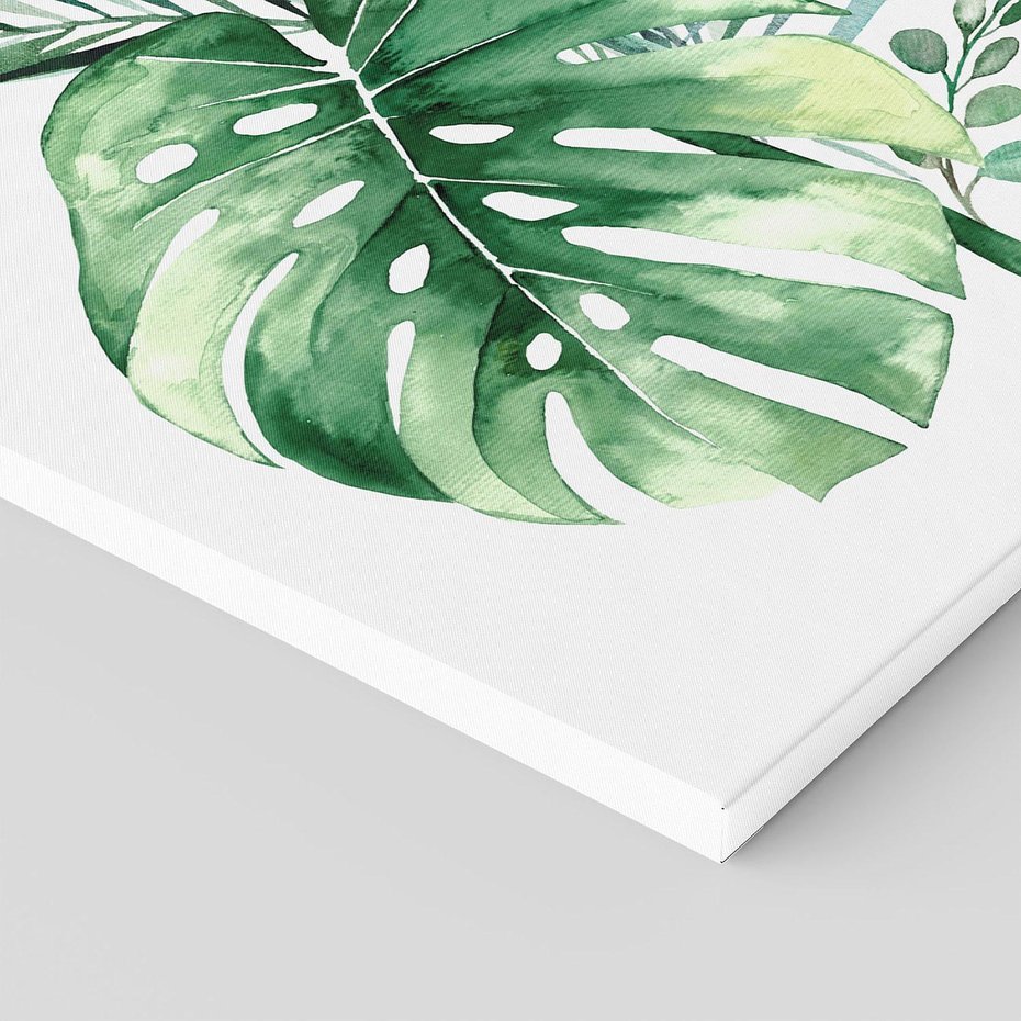 Obraz na płótnie 70x100 - Przyjemność Złotej Natury - złote, liście