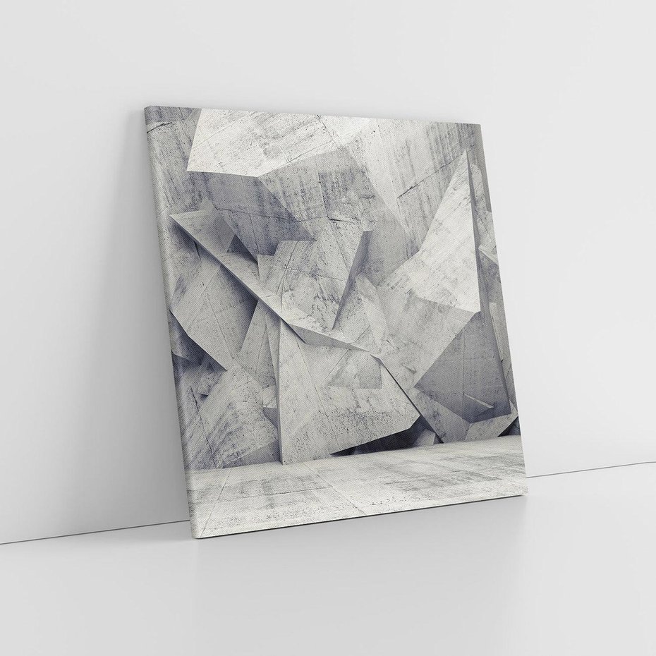 Obraz na płótnie 30x30 - Architektura w trójwymiarowym wymiarze - architektura, 3D