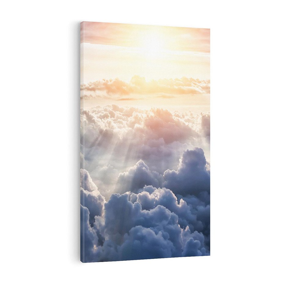 Obraz na płótnie 70x100 - Inspirujące widoki - niebo, słońce