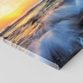 Obraz na płótnie 120x80 - Morze, skały i fale - morze, skały