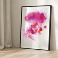 Plakat bez ramy 30x40 - Kwiaty abstrakcji - abstrakcja, kwiaty