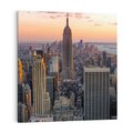 Obraz na płótnie 50x50 - Nowojorskie Wieżowce - Nowy York, wieżowce