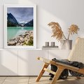Plakat bez ramy 30x40 - Górskie jezioro - spokój i piękno - jezioro, górskie