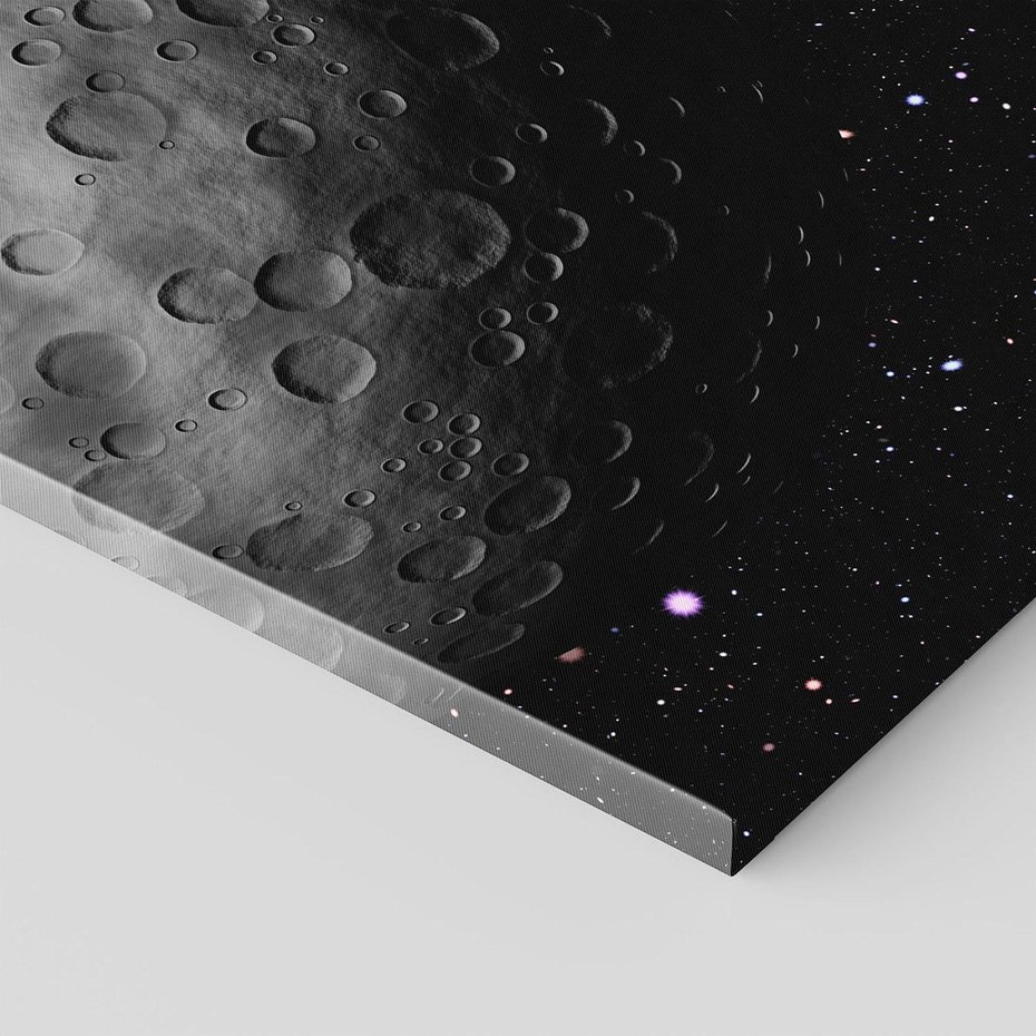 Obraz na płótnie 70x50 - Nocne opowieści księżycowe - księżyc, kosmos