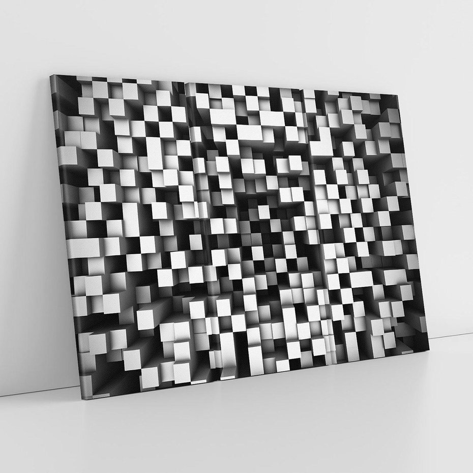 Obraz na płótnie 120x80 - Abstrakcyjne wizje w 3D - 3D, abstrakcja