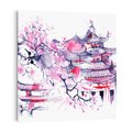 Obraz na płótnie 50x50 - Japońska Serenada: Obraz Azji w Twoim Domu - Japonia, obraz