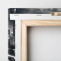 Obraz na płótnie 30x30 - Miejska Symfonia - miasto, nocą