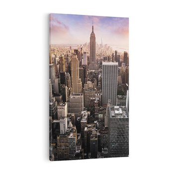 Obraz na płótnie 80x120 - Pulsujące serce USA - NY, Nowy Jork
