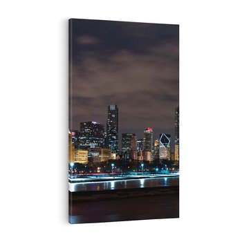 Obraz na płótnie 50x70 - Chicago - Miasto kontrastów - Chicago, USA