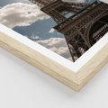 Plakat w ramie 30x40 - Magia Wieży Eiffla - wieża, Eiffla - rama drewno