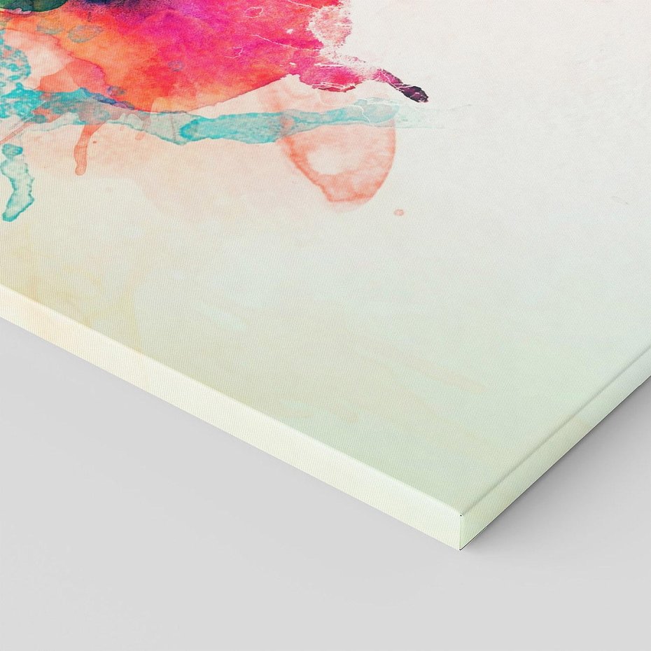 Obraz na płótnie 140x70 - Eteryczna Głębia Dusz - portret twarz kobiety, wyraziste oczy