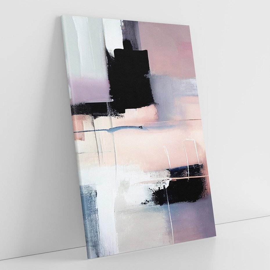 Obraz na płótnie 80x120 - Zamglone Kierunki - abstrakcja, obraz olejny