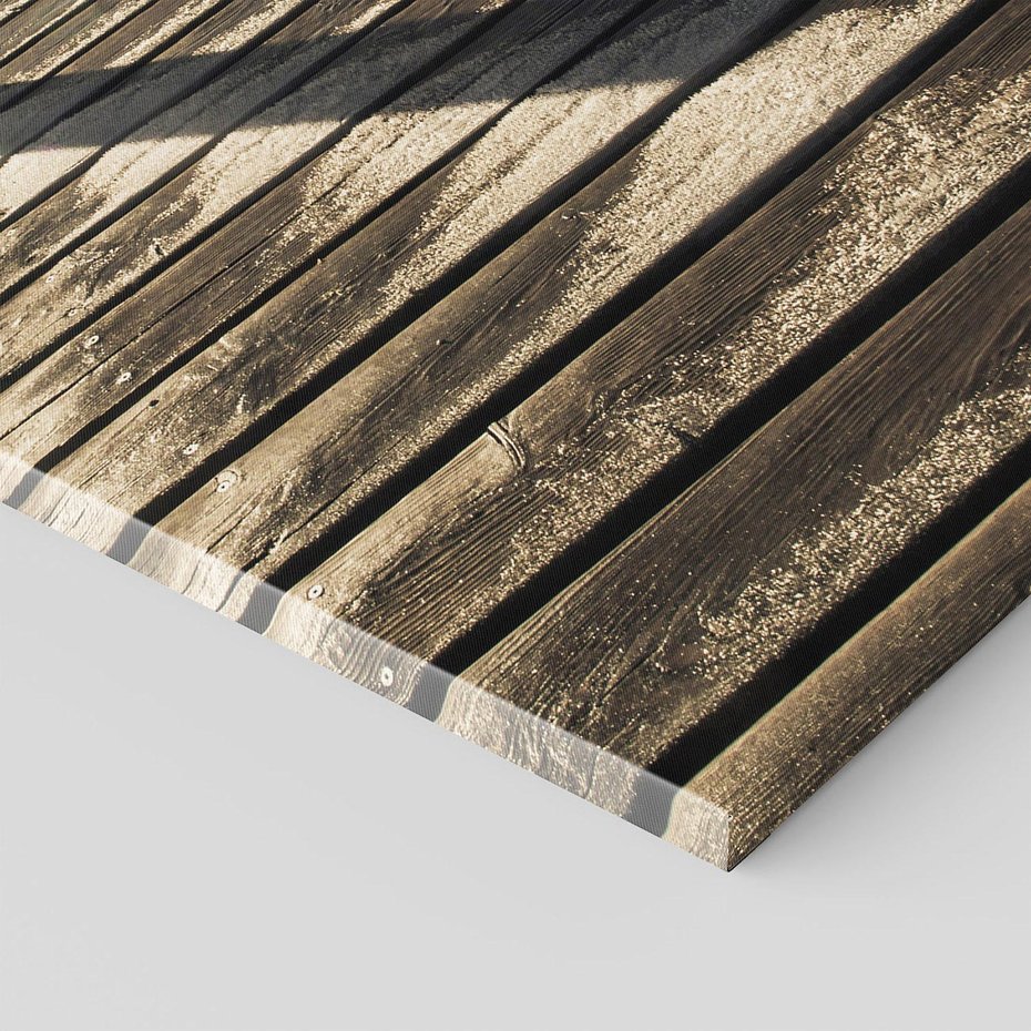 Obraz na płótnie 80x120 - Pomost nad jeziorem - pomost, jezioro