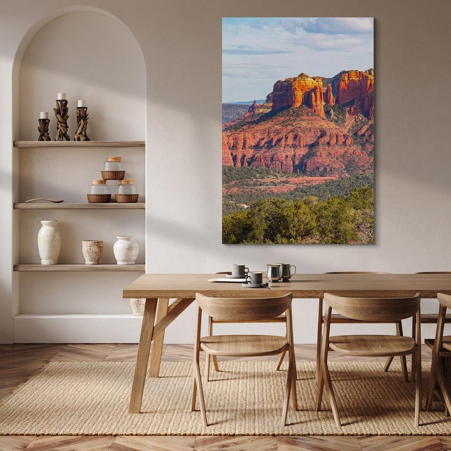 Obraz na płótnie 80x120 - Majestatyczny Wielki Kanion - wielki kanion, perspektywa