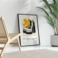 Plakat bez ramy 30x40 - Kobiece Obcasy - plakat, minimalizm