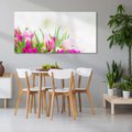 Obraz na płótnie 120x60 - Tulipany w pełnym rozkwicie - tulipany, kwiaty