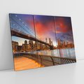 Obraz na płótnie 120x80 - Magia zachodu słońca nad mostem - zachód, słońca