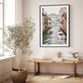 Plakat bez ramy 21x30 - Wenecja na Twojej Ścianie - wenecja, kanały
