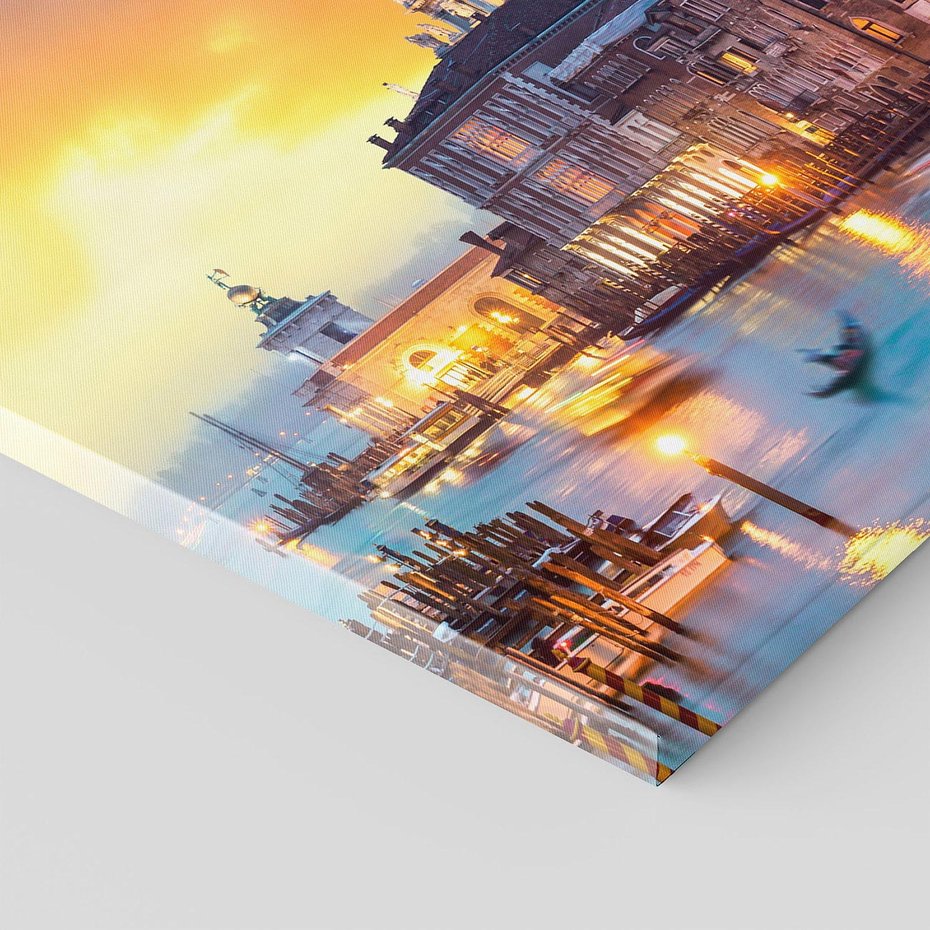 Obraz na płótnie 70x50 - Wenecja: miasto zakochanych - Wenecja, Włochy