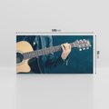 Obraz na płótnie 100x50 - Gitara - Dźwięki Retro - gitara, muzyka