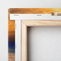 Obraz na płótnie 40x40 - Zachód słońca nad oceanem - zachód słońca,