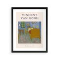 Plakat w ramie 40x50 - Reprodukcja van Gogha - vincent van gogh, reprodukcja - rama czarna