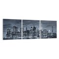 Obraz na płótnie 120x40 - Miejskie Migawki - noc, NY