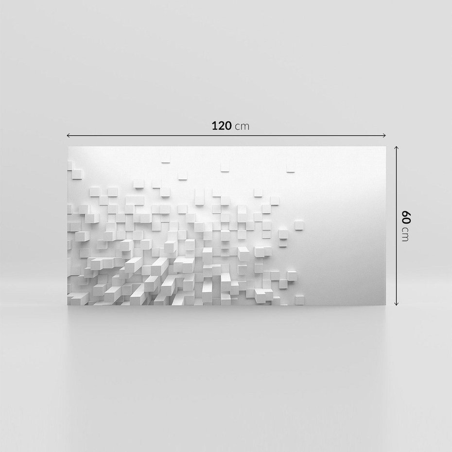 Obraz na płótnie 120x60 - Głębia abstrakcji - ściana, 3D