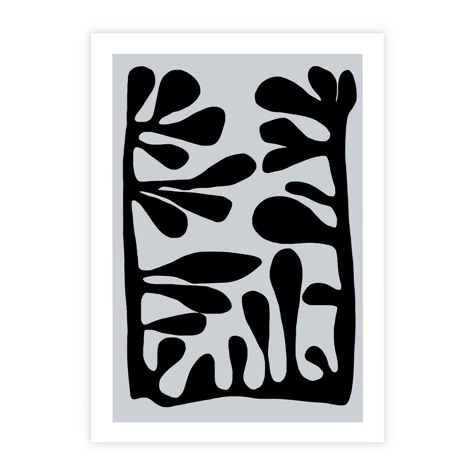 Plakat bez ramy 30x40 - Taniec Kształtów - matisse, sztuka nowoczesna