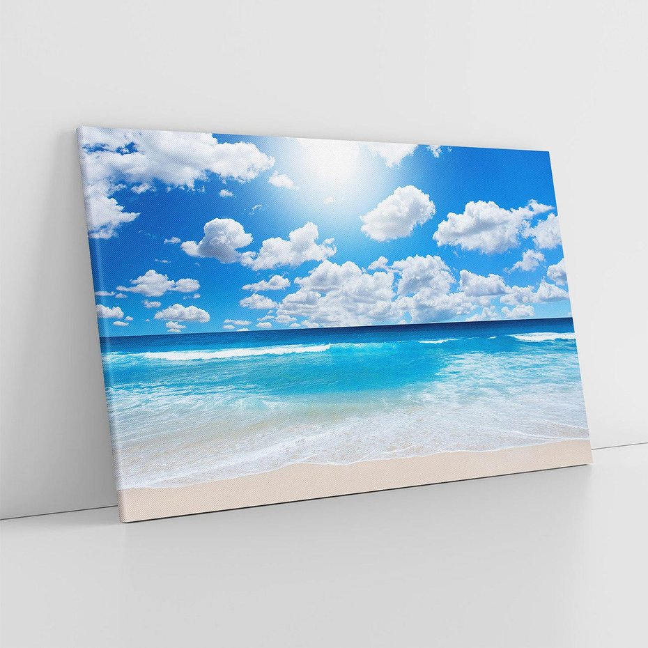 Obraz na płótnie 120x80 - Wakacyjna plaża - plaża, wakacje