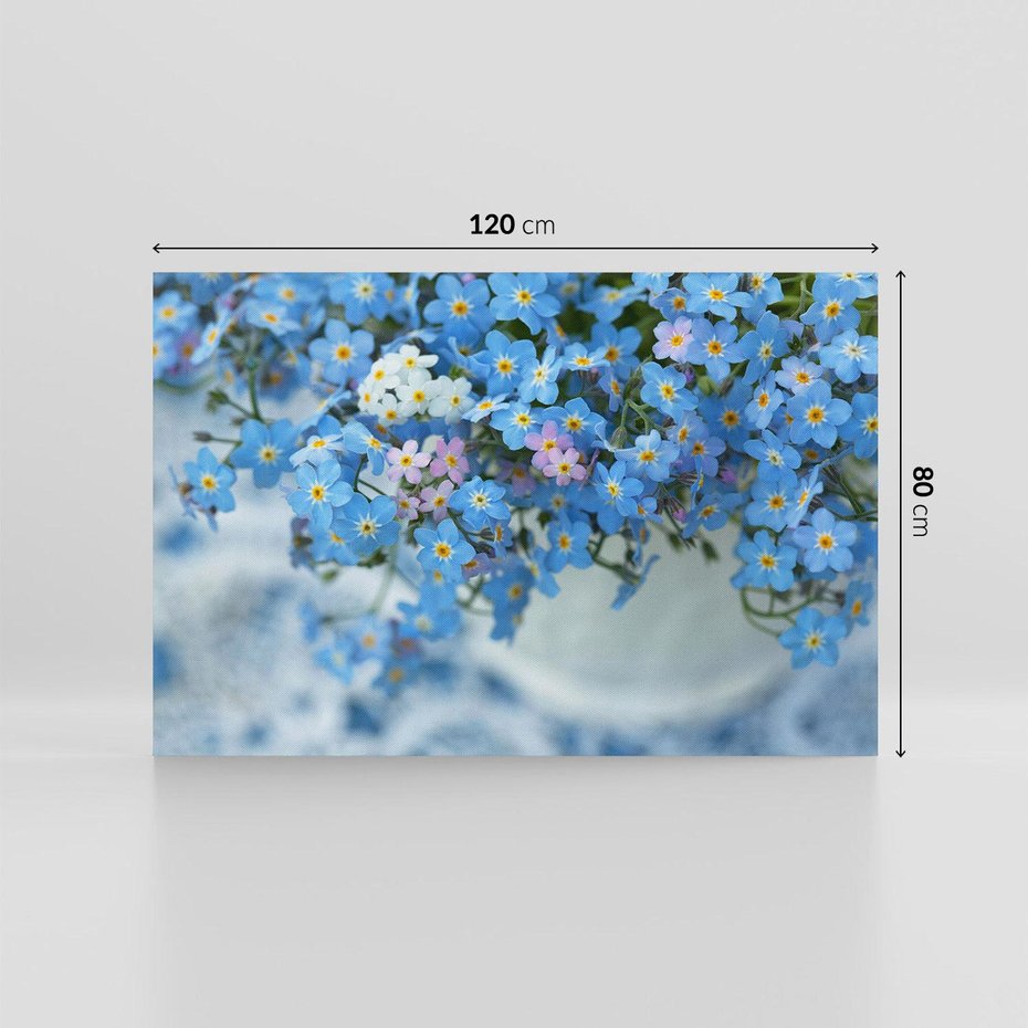 Obraz na płótnie 120x80 - Kwitnące piękno - kwiaty, wiosna