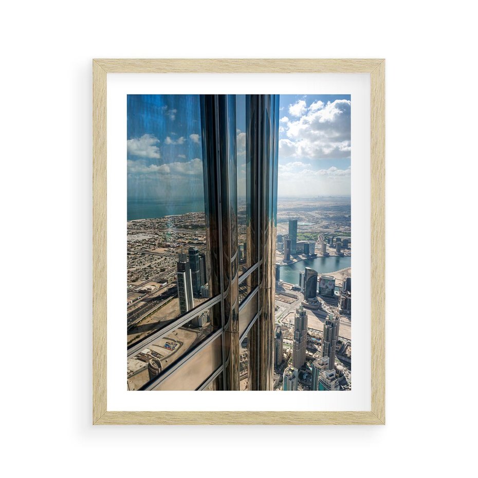 Plakat w ramie 40x50 - Architektura Budynków - budynki, architektura - rama drewno