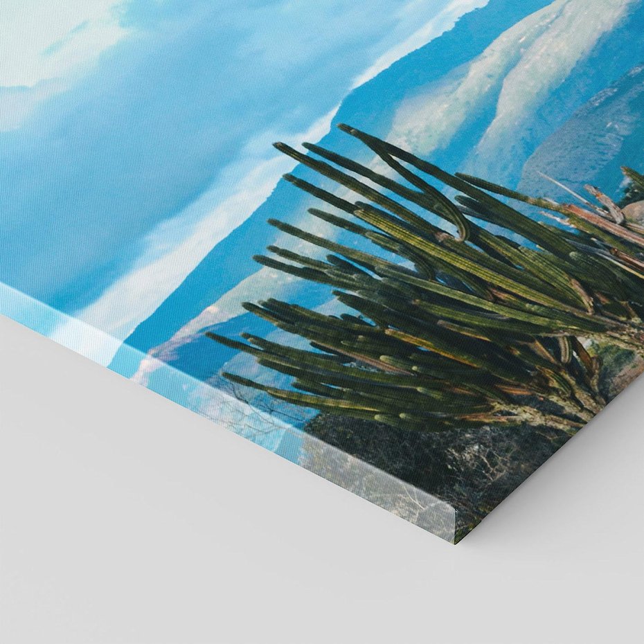 Obraz na płótnie 50x50 - Malowniczy Pejzaż - pustynia, pejzaż