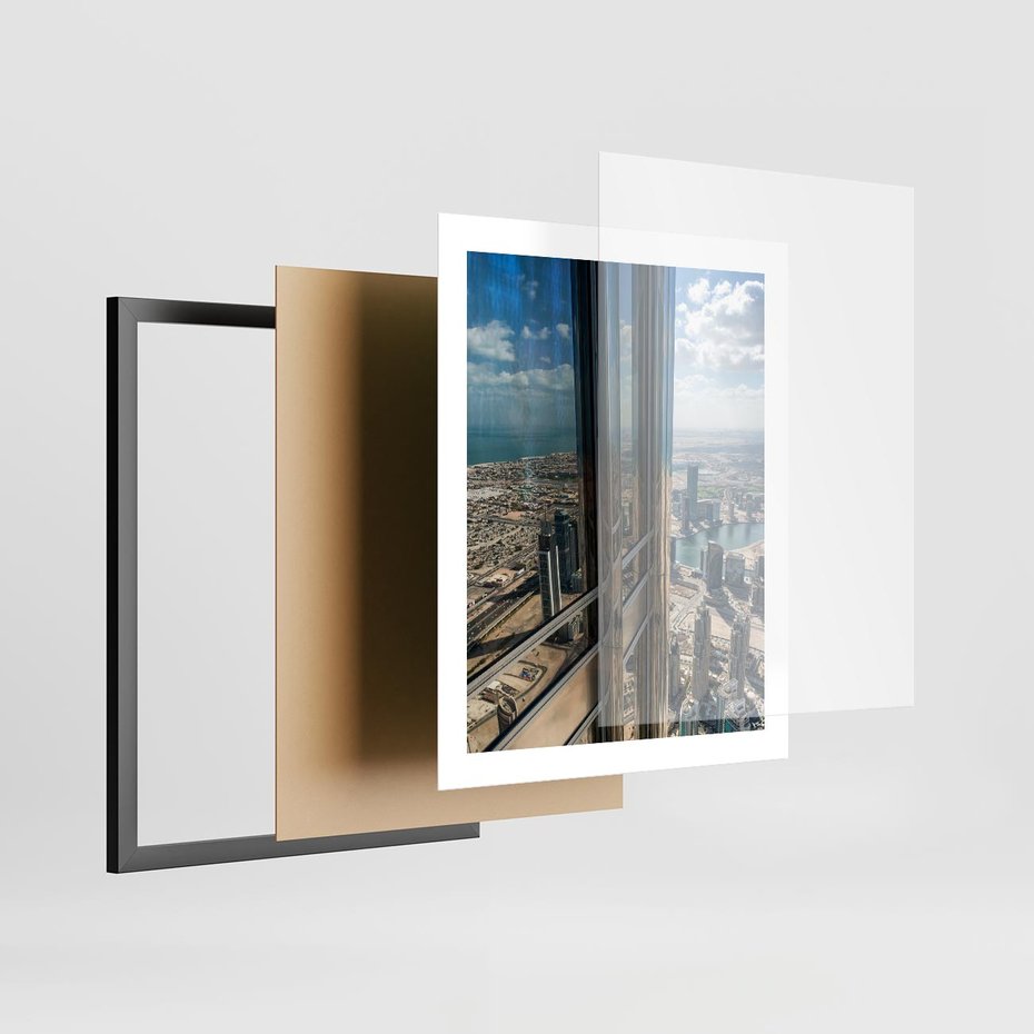 Plakat w ramie 40x50 - Architektura Budynków - budynki, architektura - rama czarna