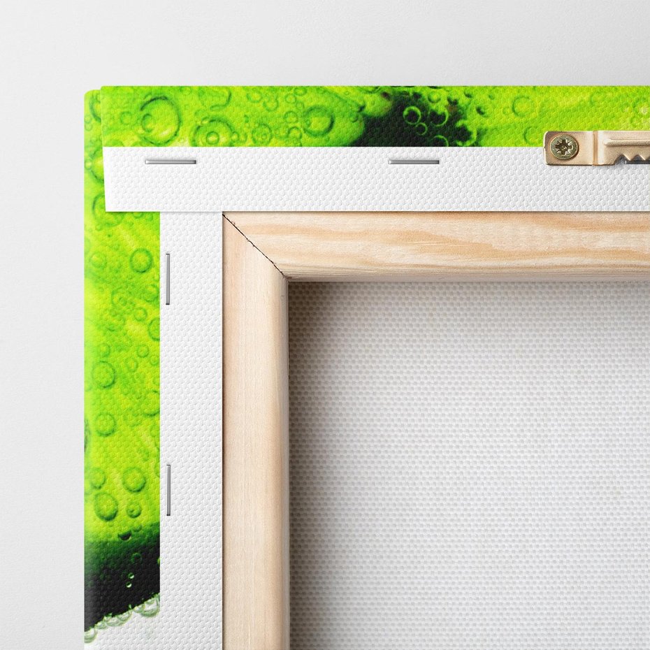 Obraz na płótnie 120x80 - Świeżość i kwasowość limonki - limnka, owoce