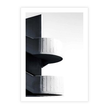 Plakat bez ramy 30x40 - Elegancja Współczesności - architektura, nowoczesne formy