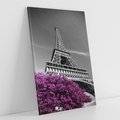 Obraz na płótnie 80x120 - Urok Eiffla w Paryżu - Eiffla, Paryż