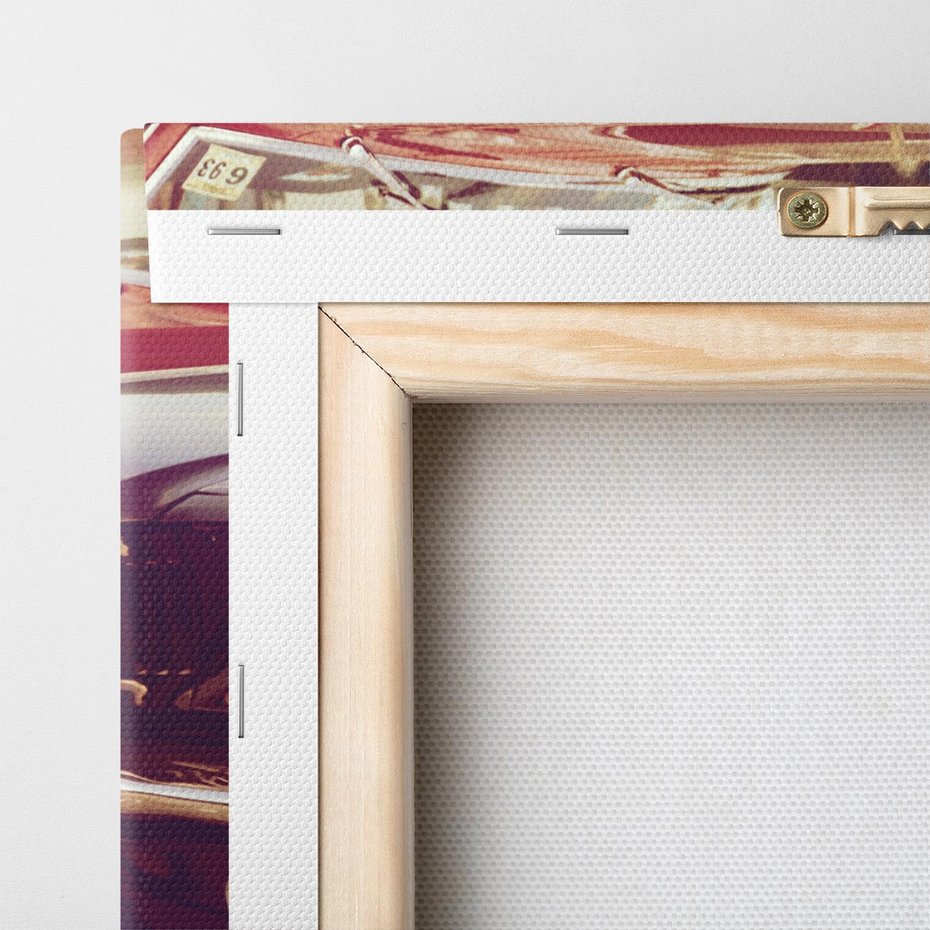 Obraz na płótnie 120x80 - Mustang - Muscle Car Retro - mustang, muscle car