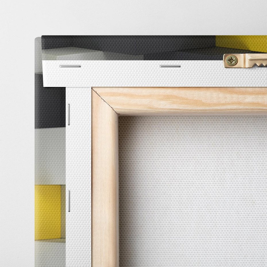 Obraz na płótnie 120x60 - Gry kolorów - abstrakcja, 3d