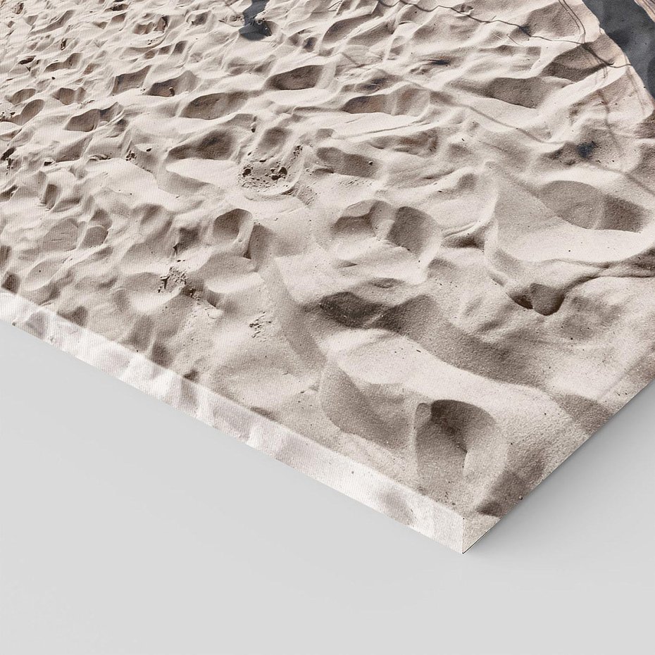 Obraz na płótnie 70x100 - Mewy nad Morzem - plaża, mewy