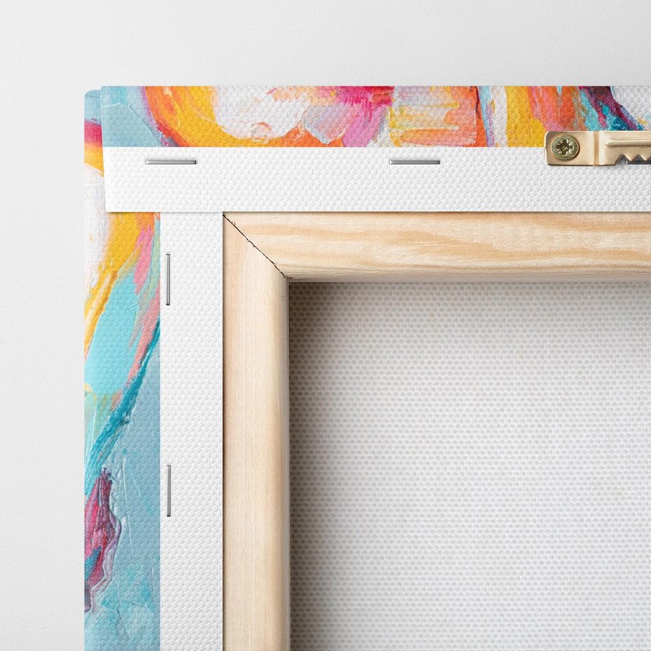 Obraz na płótnie 50x70 - Nagie Natchnienie - obraz olejny, naga kobieta