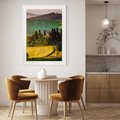 Plakat bez ramy 30x40 - Pejzaż w perspektywie - pejzaż, perspektywa