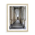Plakat w ramie 50x70 - Uroki Kolumn - kolumny, architektura - rama drewno