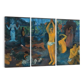 Obraz na płótnie 120x80 - Skąd przyszliśmy? Kim jesteśmy? Dokąd idziemy? - Reprodukcja - reprodukcja, obraz na płótnie