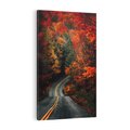 Obraz na płótnie 80x120 - Jesienne Podróżowanie - fotografia, jesień