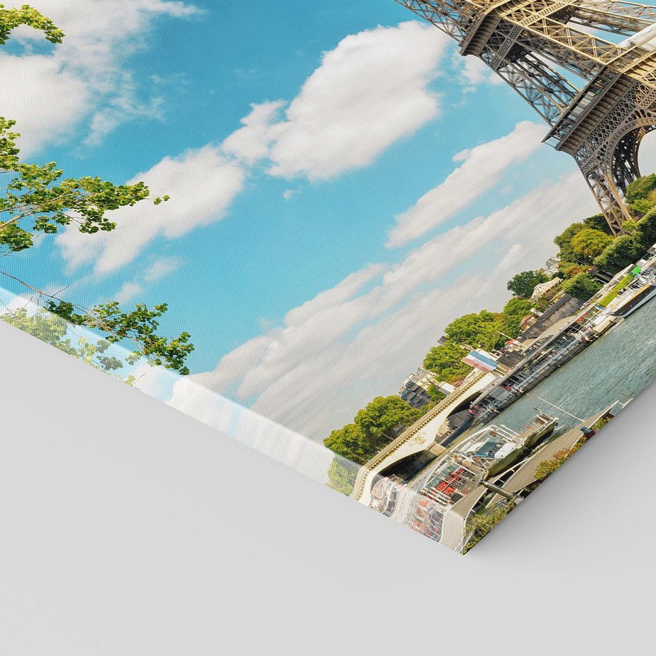 Obraz na płótnie 60x60 - Paryż Eiffla - Paryż, Eiffla