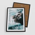 Plakat w ramie 50x70 - Siła Natury - morze, skały - rama czarna